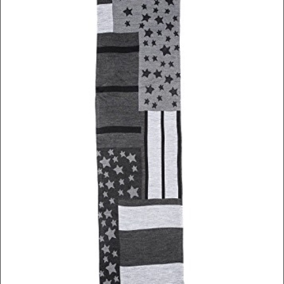 Plush Stars & Striped Scarf